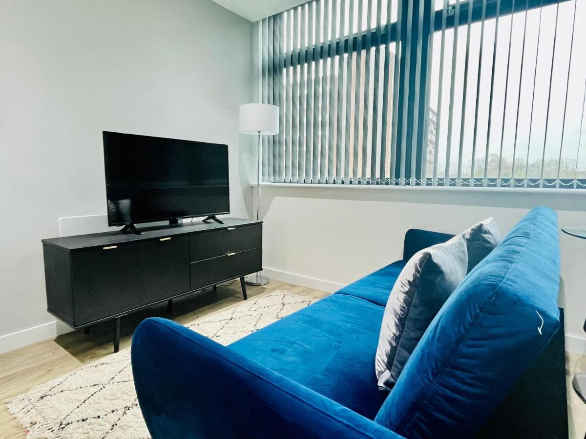 Lovely Studio Apartment With Free Parking Included! Mánchester Exterior foto